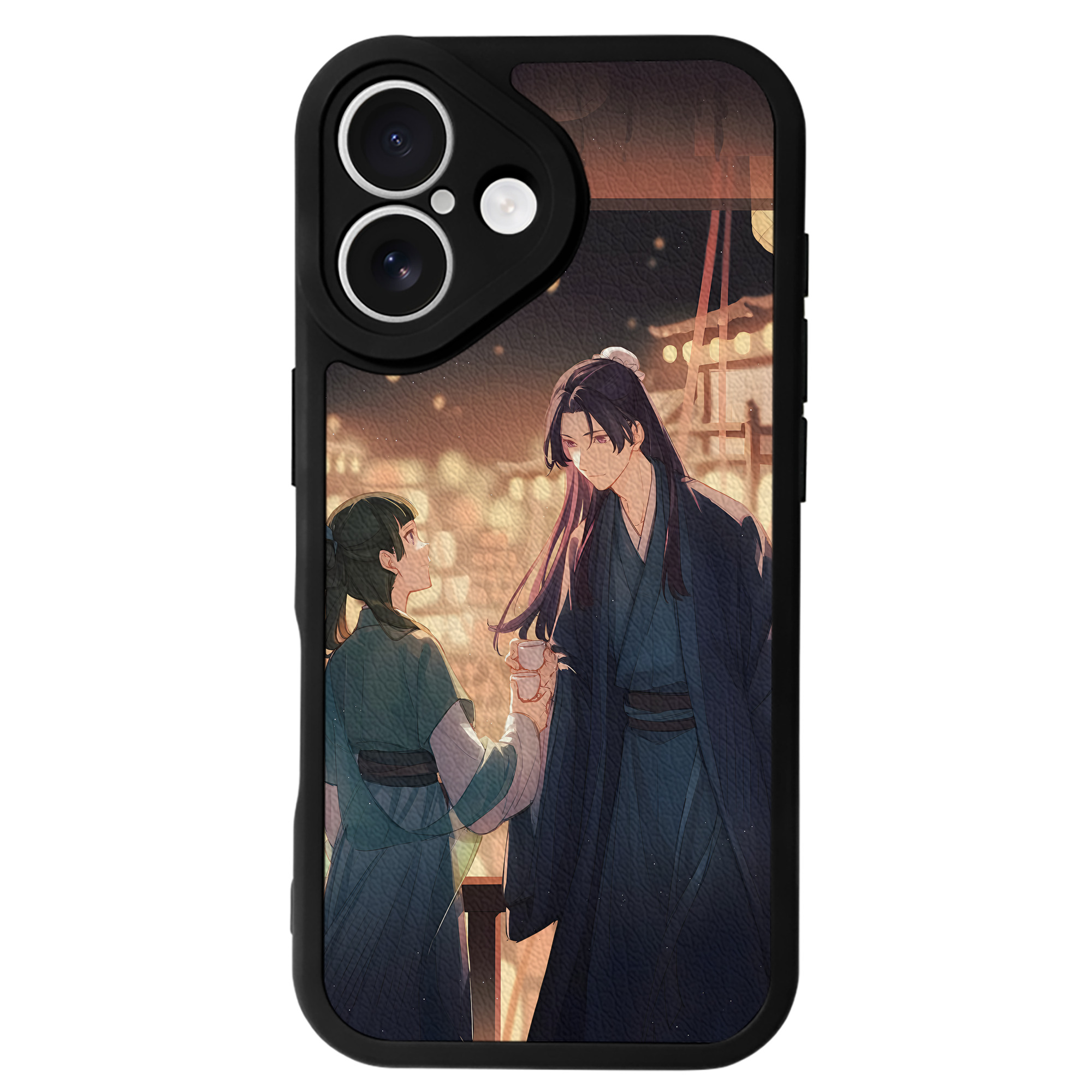 （画像用） 薬屋のひとりごと The Apothecary Diaries 【iPhone 16シリーズ対応】シリコンスマホケース（レザー調） 材質：シリコン